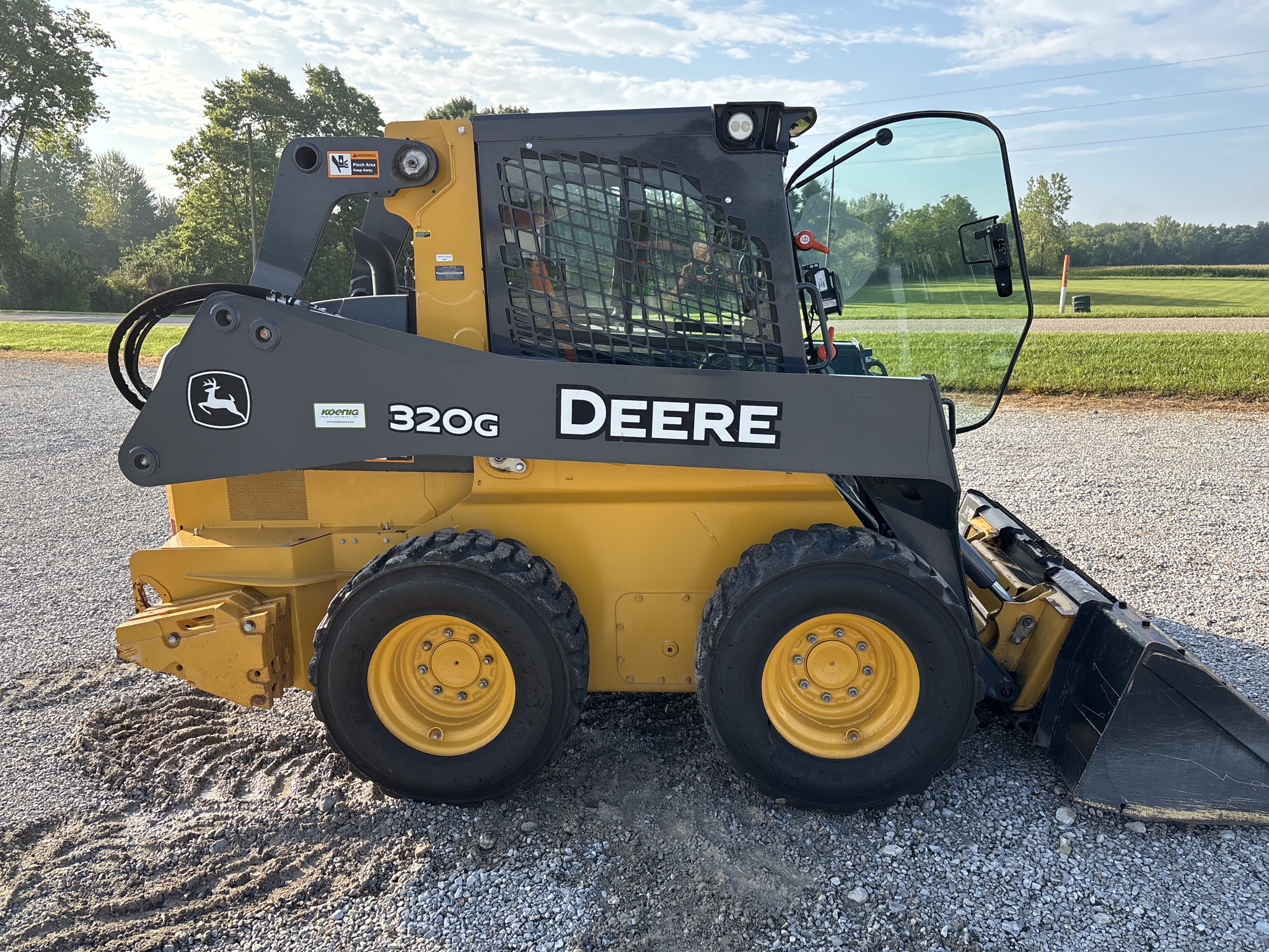 Used 2020 John Deere 320G Skid Steer Loaders at Koenig Equipment in Greenville, OH - PhotoXL4