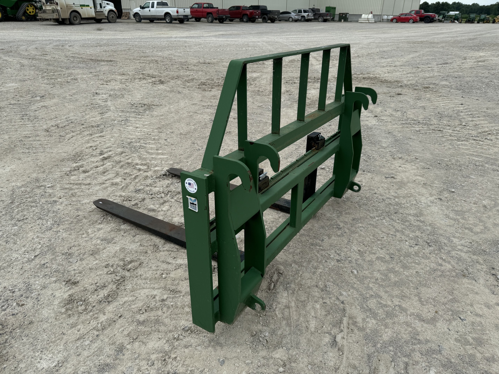  2019 John Deere LPWW-H480-48 GREEN 48" PALLET FORK ATTACHMENT- 6000# PAIR at Heritage Tractor in Adrian, MO