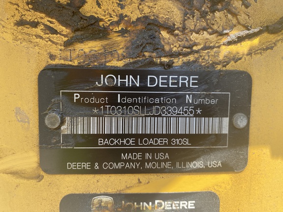 2018 John Deere 310SL