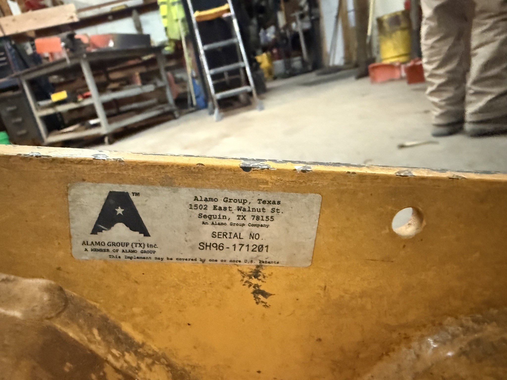 2016 Alamo REAR MOUNT 8' Image 5