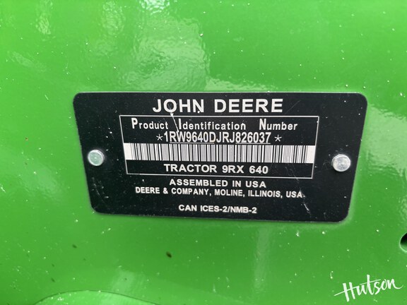 Photo of 2024 John Deere 9RX 640