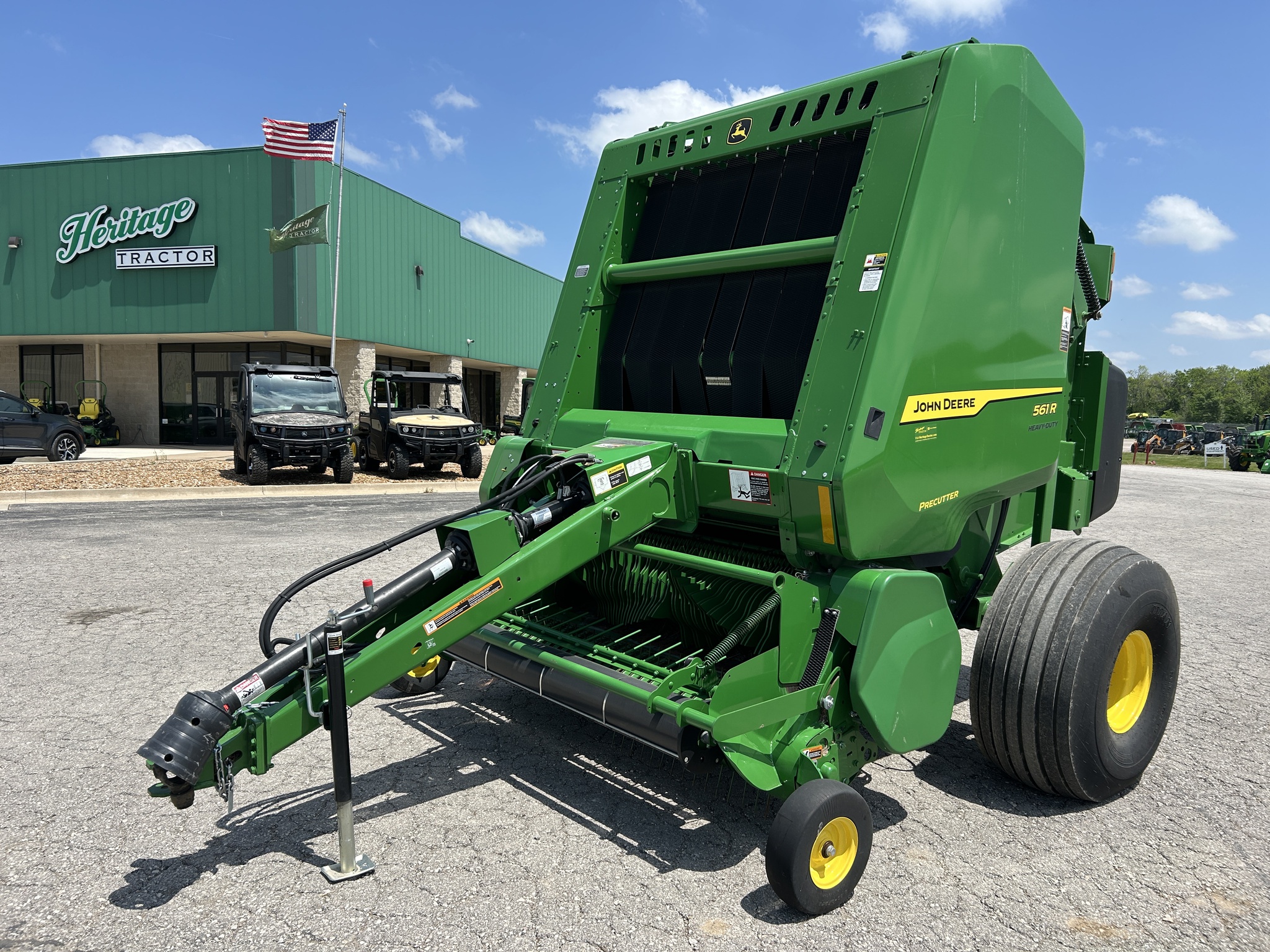  2024 John Deere 561R at Heritage Tractor in Baldwin City, KS
