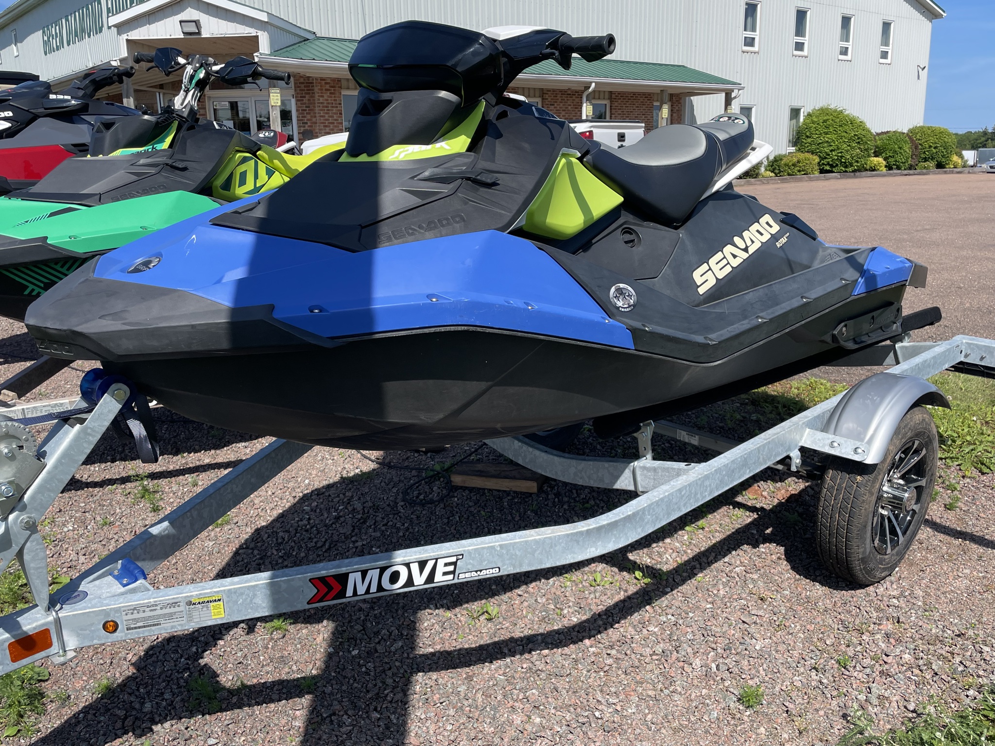 2021 Seadoo Spark 2up 90 with iBR and Convenience Image 2