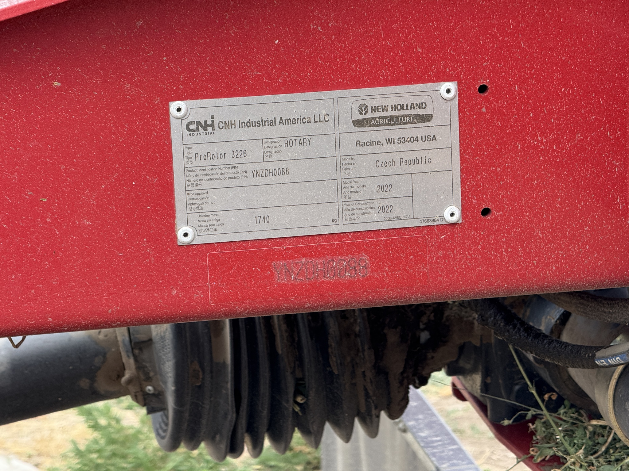 2022 New Holland ProRotor 3226 Image 10