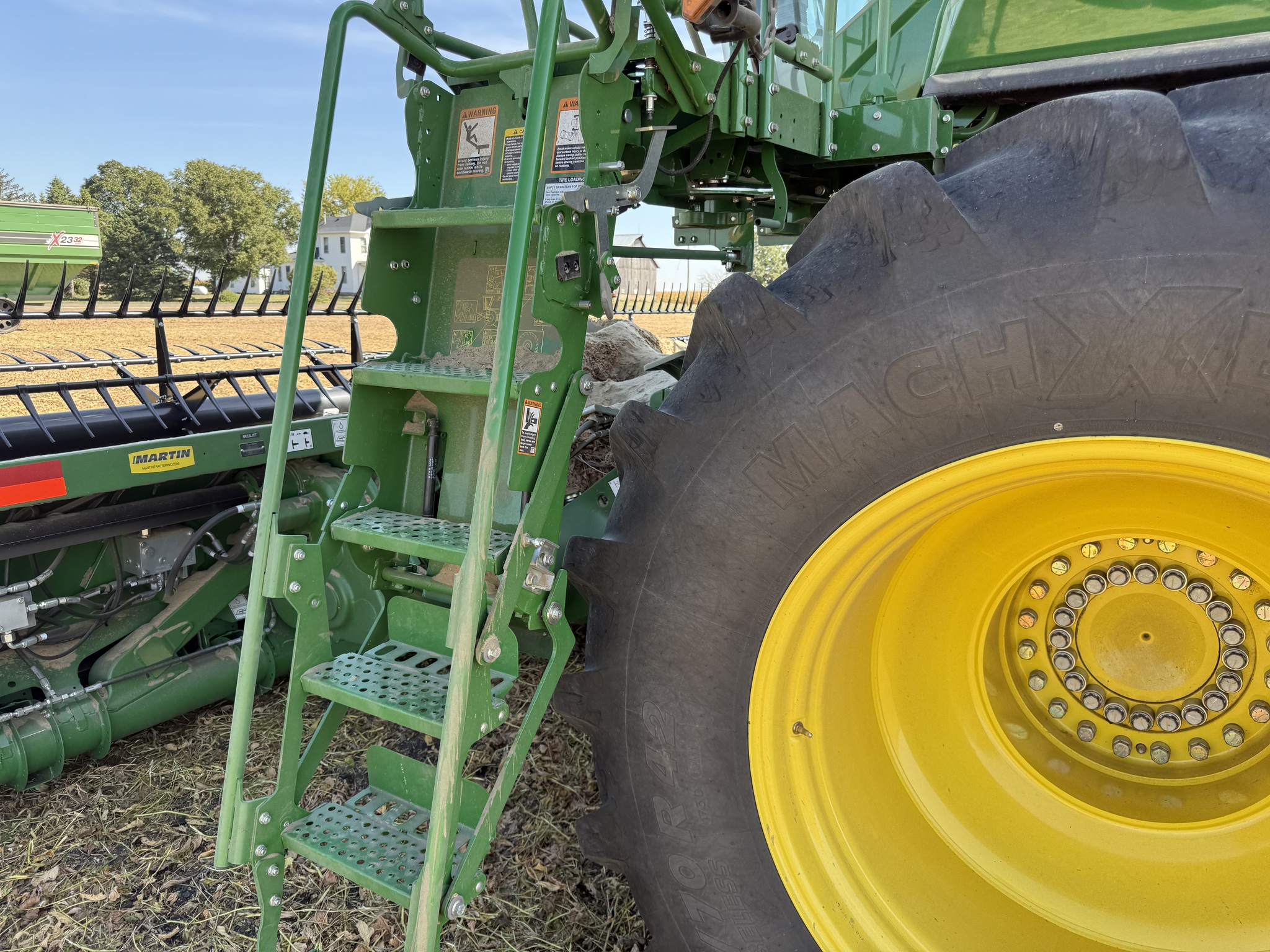  2022 John Deere X9 1100 at Heritage Tractor in Roanoke, IL