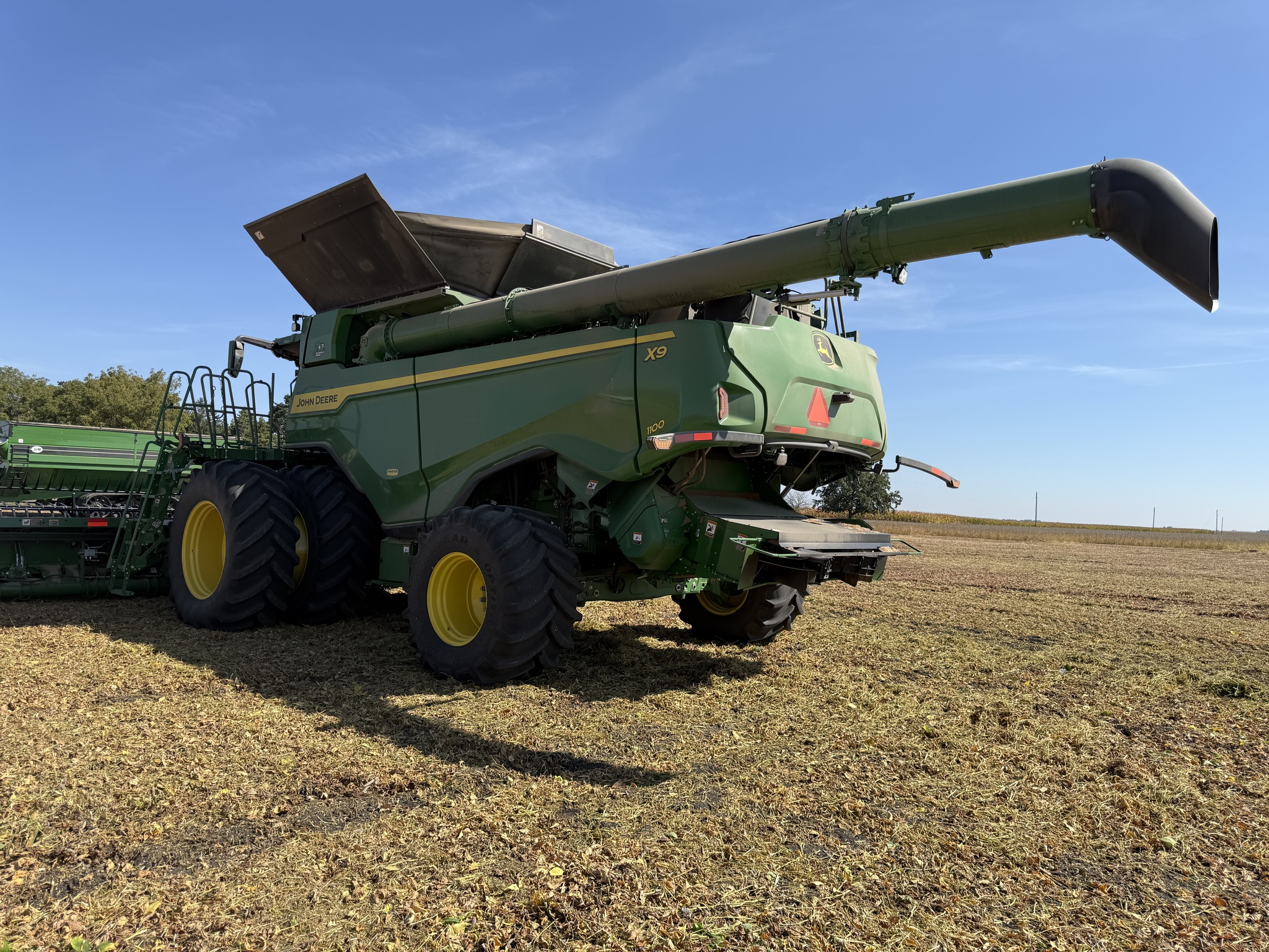  2022 John Deere X9 1100 at Heritage Tractor in Roanoke, IL