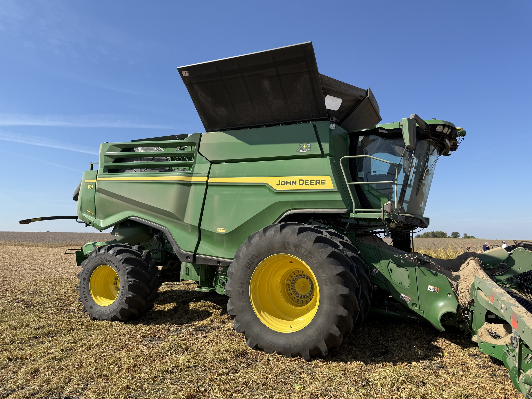  2022 John Deere X9 1100 at Heritage Tractor in Roanoke, IL