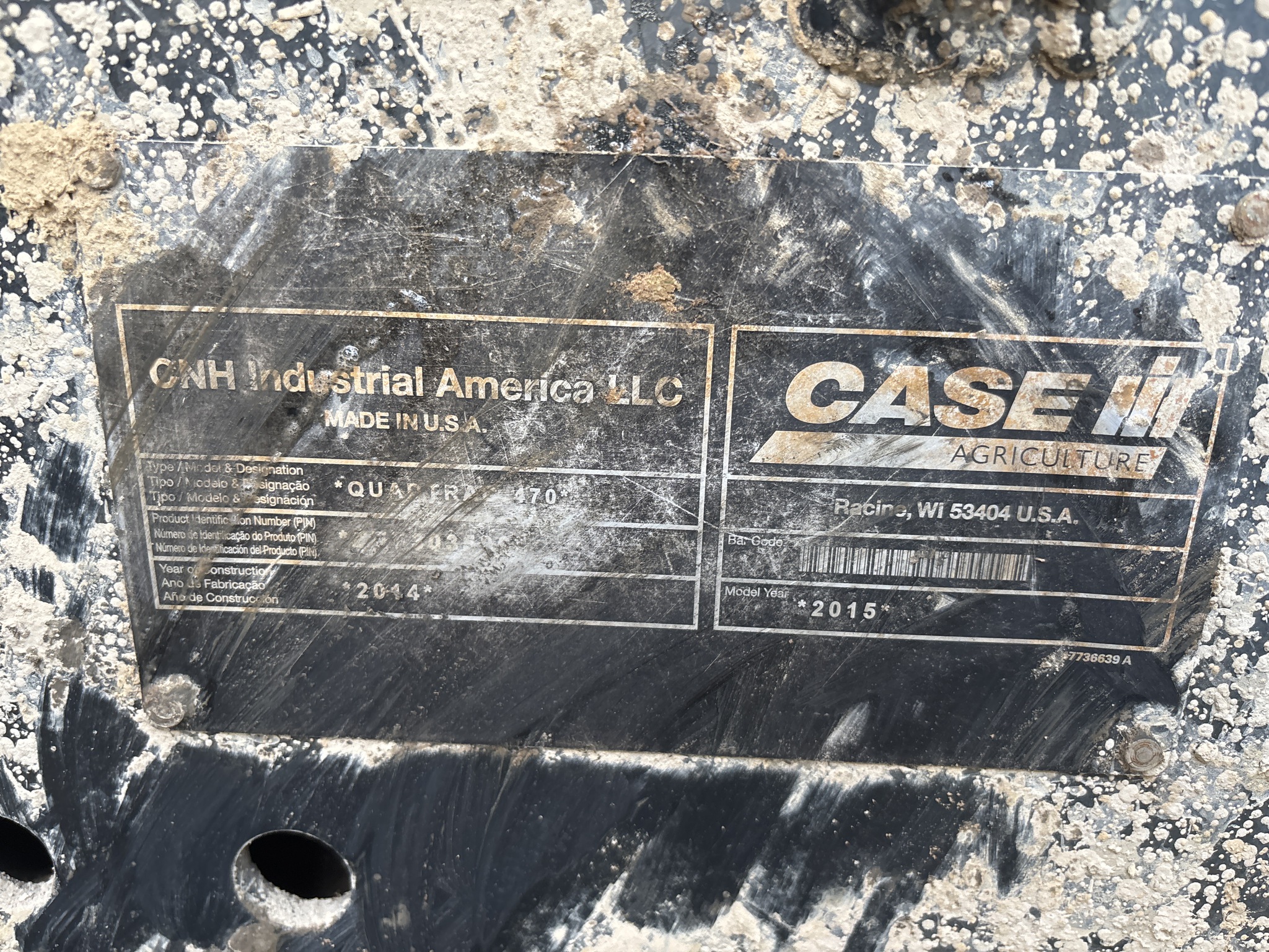 Used 2015 Case IH Steiger 470 Quad trac Track Tractors at Koenig Equipment in Franklin, IN - PhotoXL42