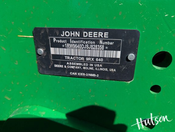 Photo of 2025 John Deere 9RX 640