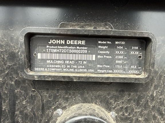2026 John Deere MH72D