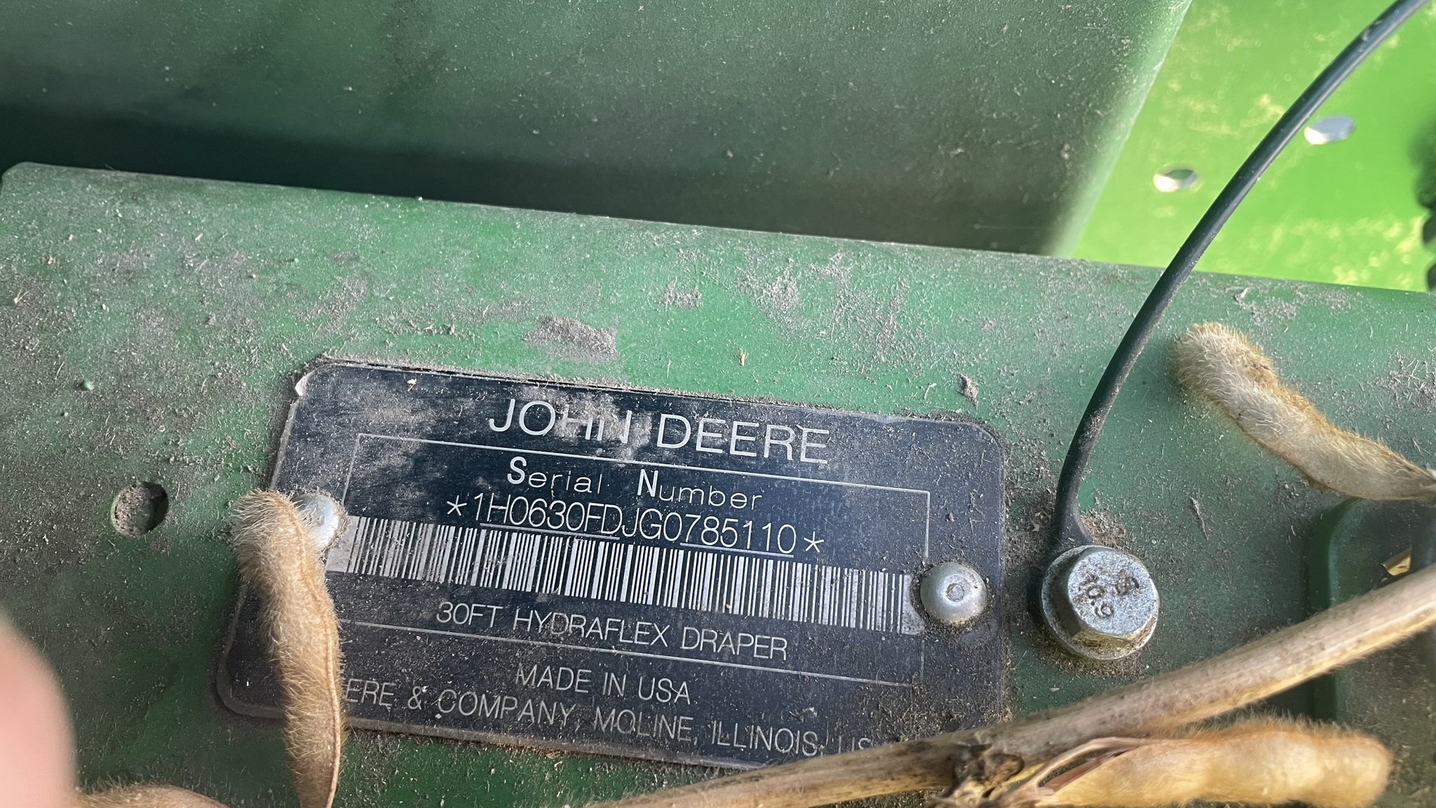 2016 John Deere 630FD Image 5