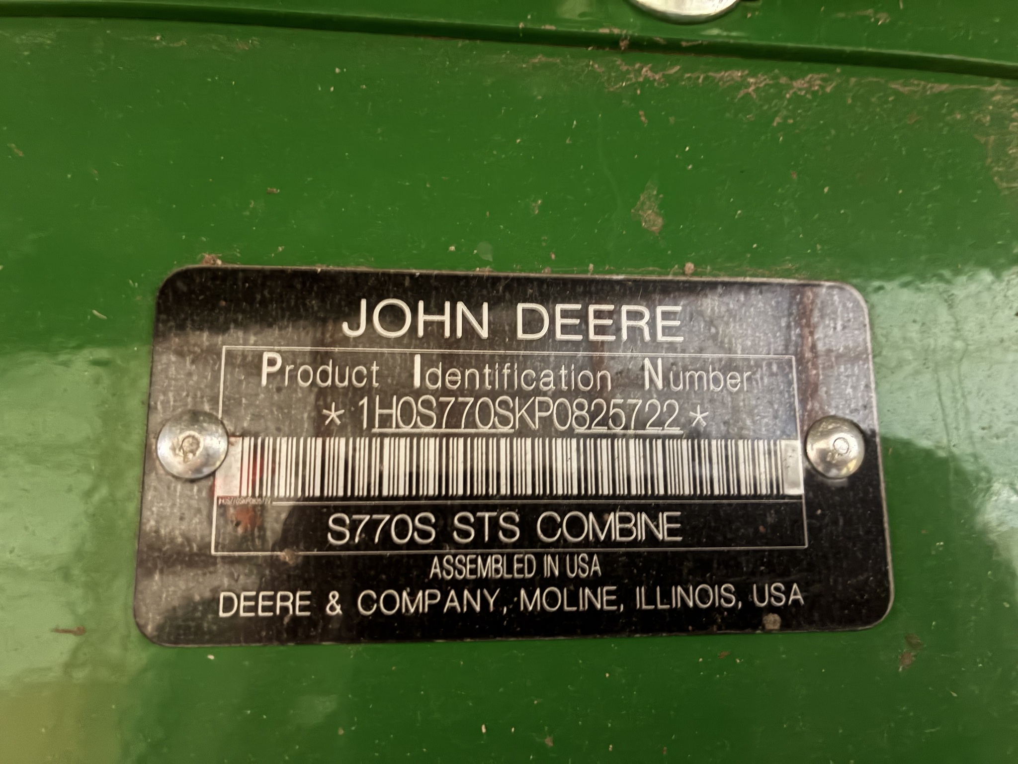 2023 John Deere S770 Image 30
