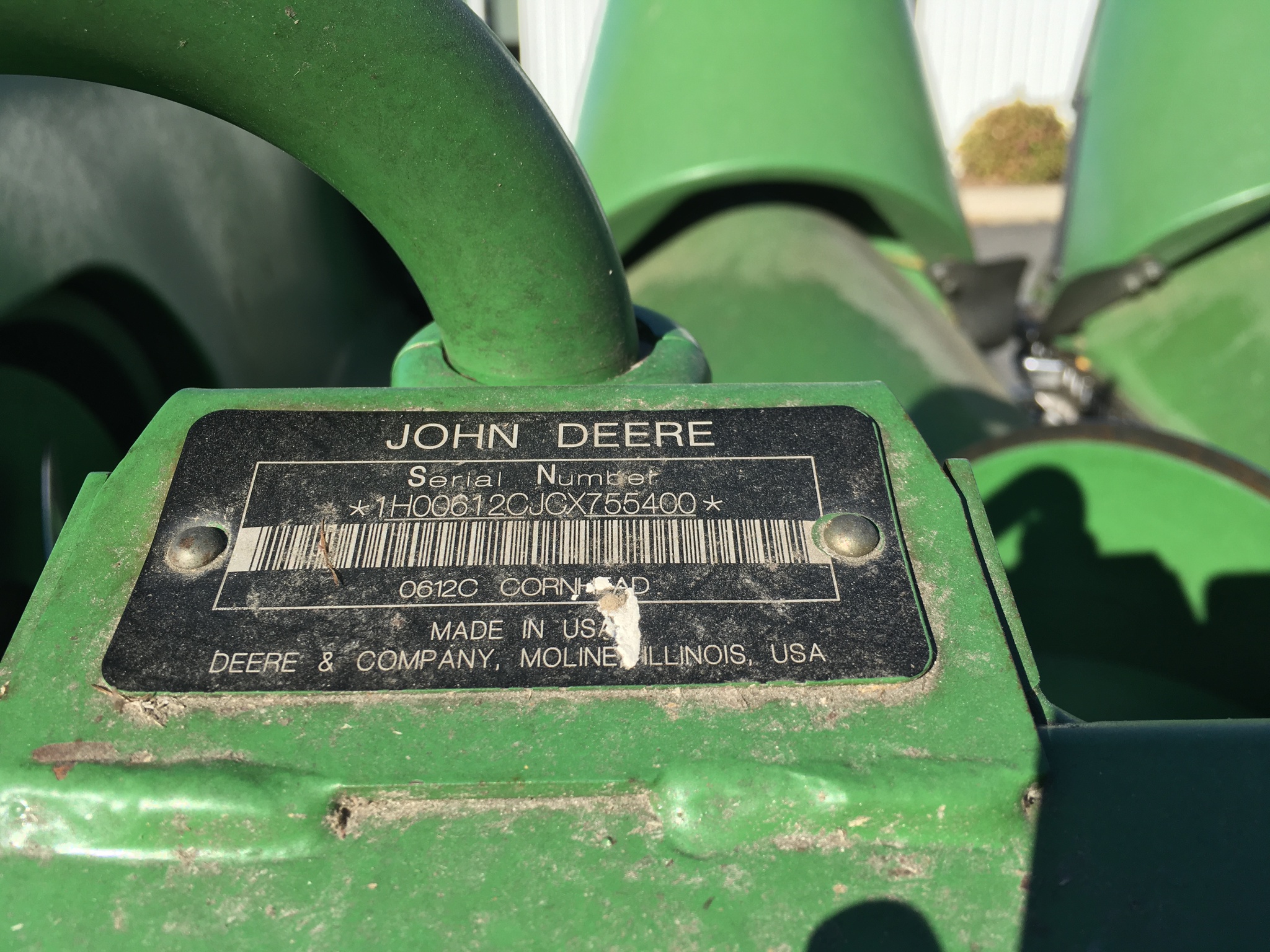 2013 John Deere 612C Image 6