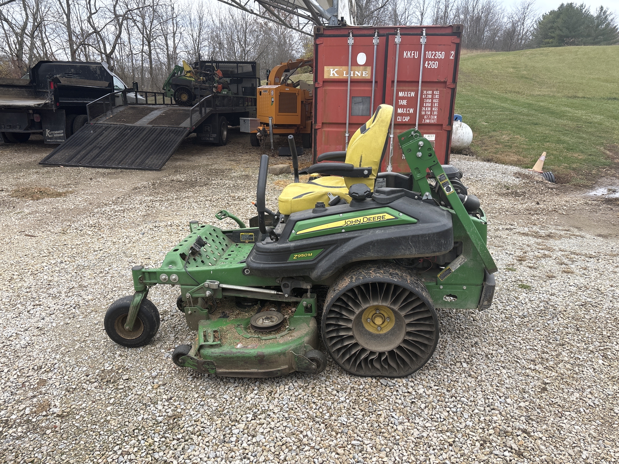 Used 2021 John Deere Z950M Zero Turn Mowers at Koenig Equipment in Greenfield, IN - PhotoXL7