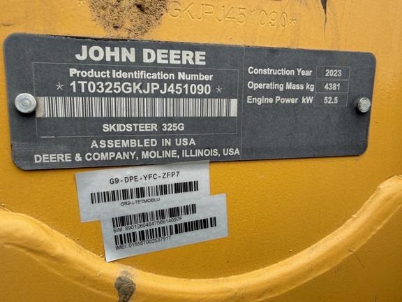 2023 John-Deere 325G