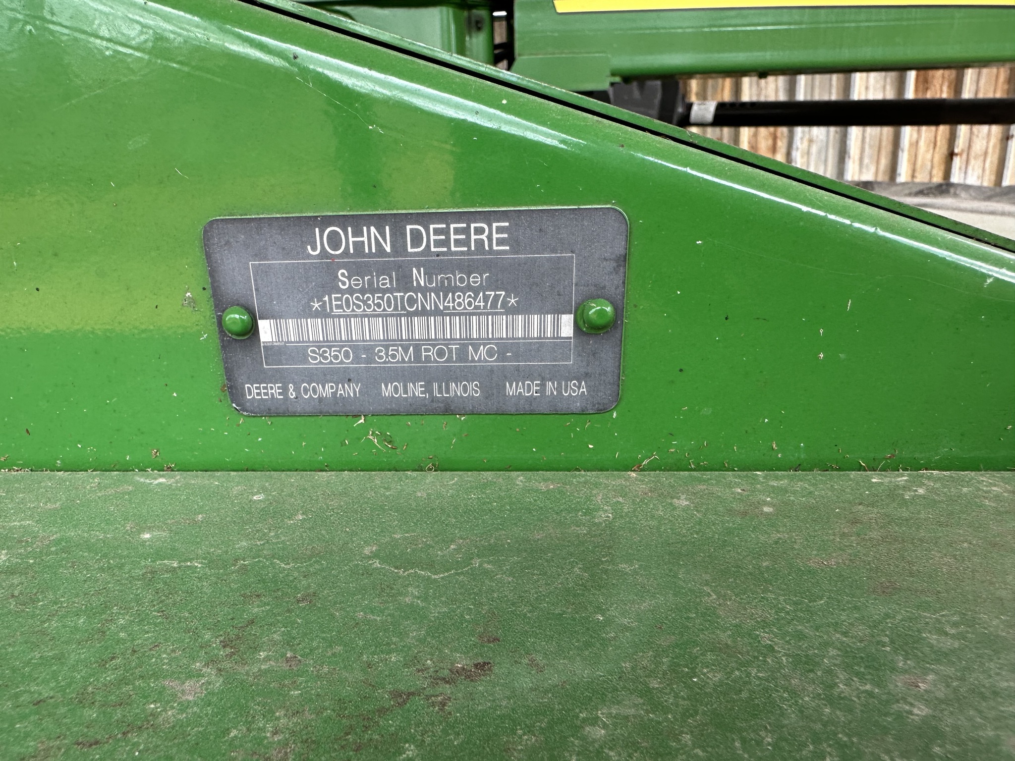  2022 John Deere S350 at Heritage Tractor in Joplin, MO