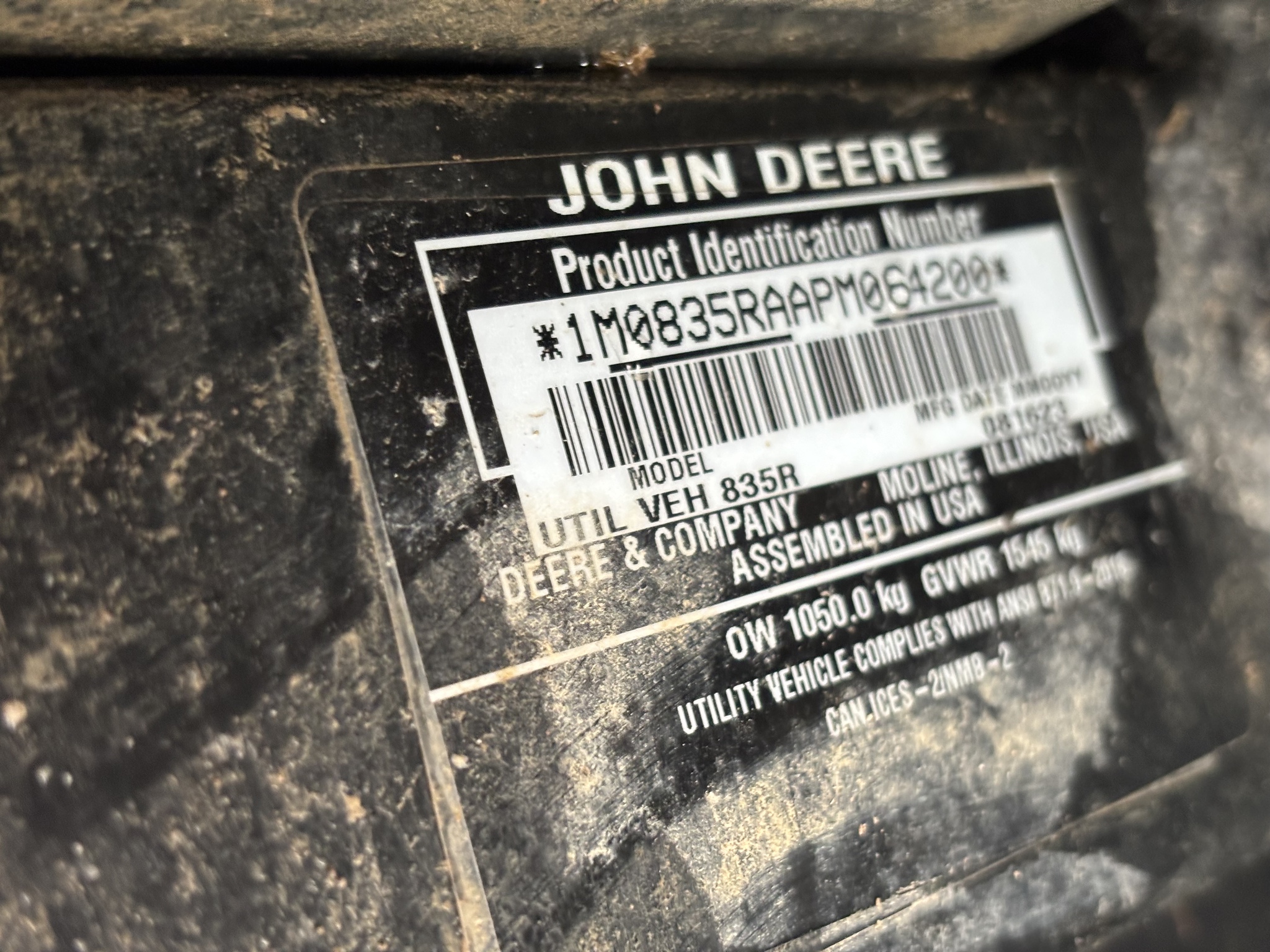 Used 2023 John Deere XUV 835R ATVs & Gators at Koenig Equipment in Knightstown, IN - PhotoXL20
