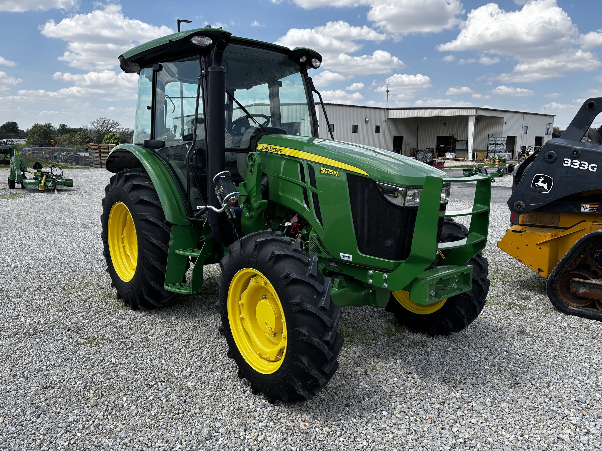 New In-Stock 2026 John Deere 5075M Utility Tractors at Koenig Equipment in Tipp City, OH - PhotoXL3