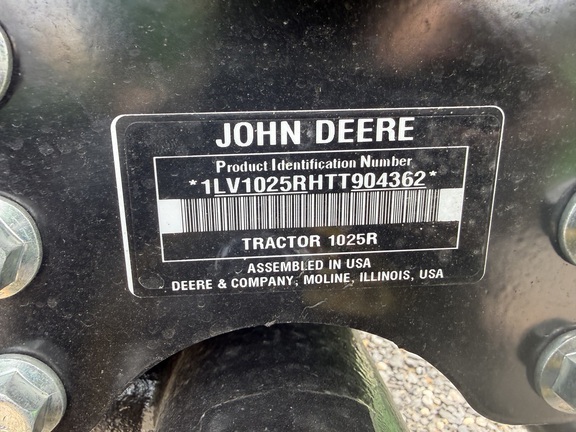 2026 John Deere 1025R