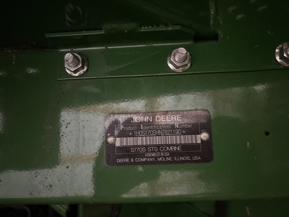 Used 2022 John Deere S770 Combines at Koenig Equipment in Urbana, OH - Photo42