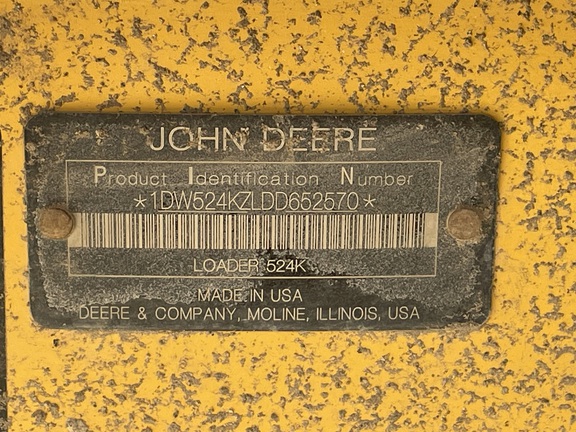 2013 John Deere 524K