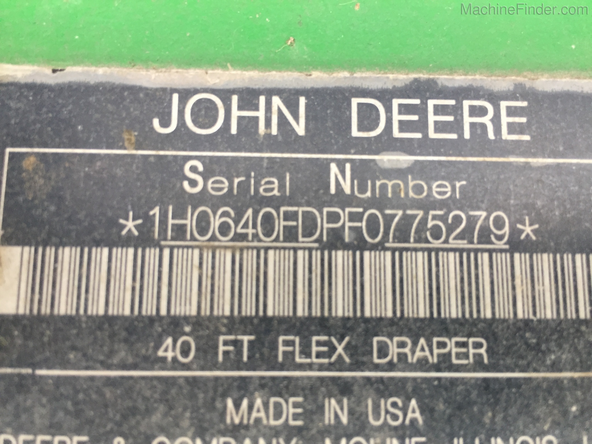 2015 John Deere 640FD Image 10