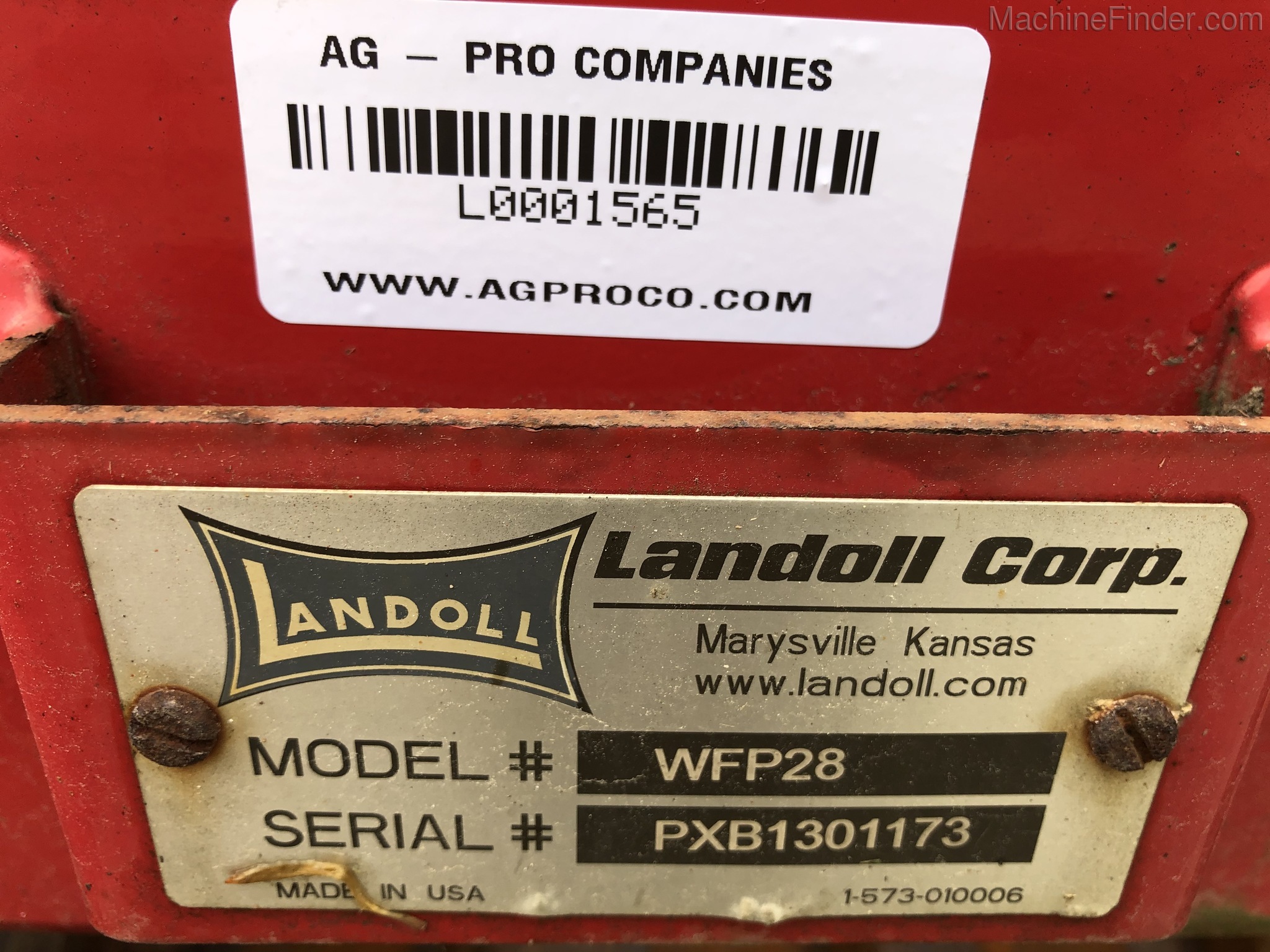 2014 Brillion WFP28 Image 10