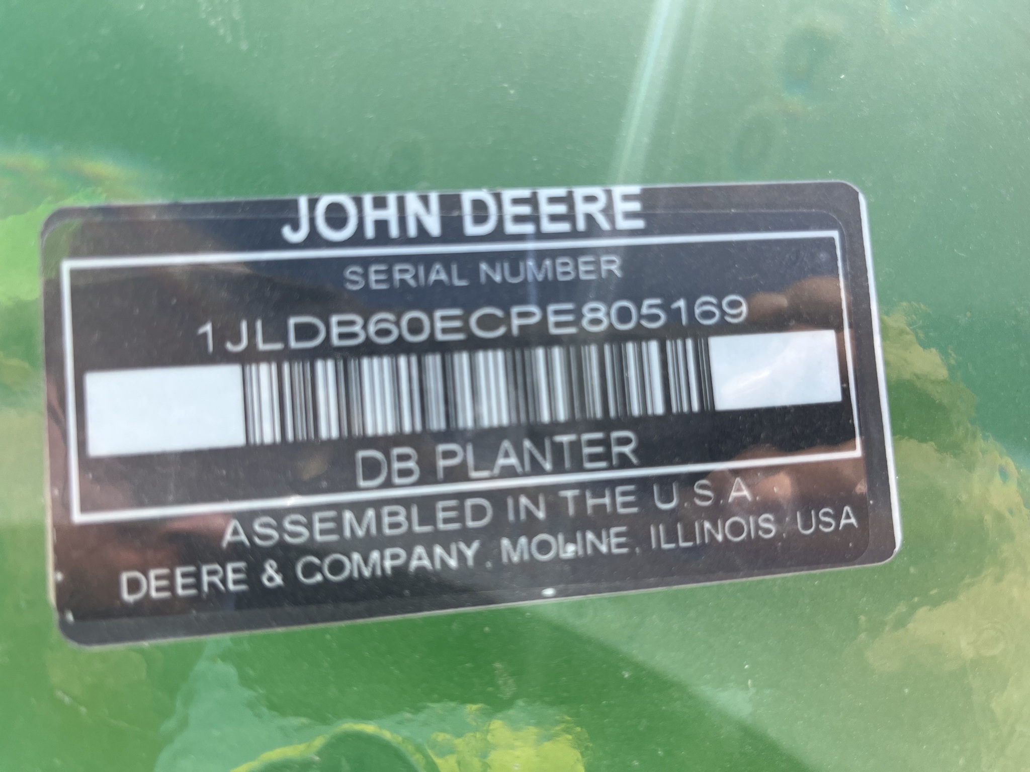 2024 John Deere DB60 at Heritage Tractor in Pittsburg, KS