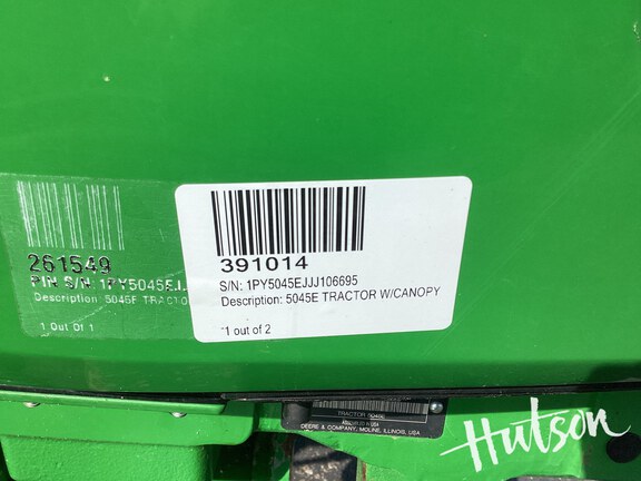 Photo of 2019 John Deere 5045E