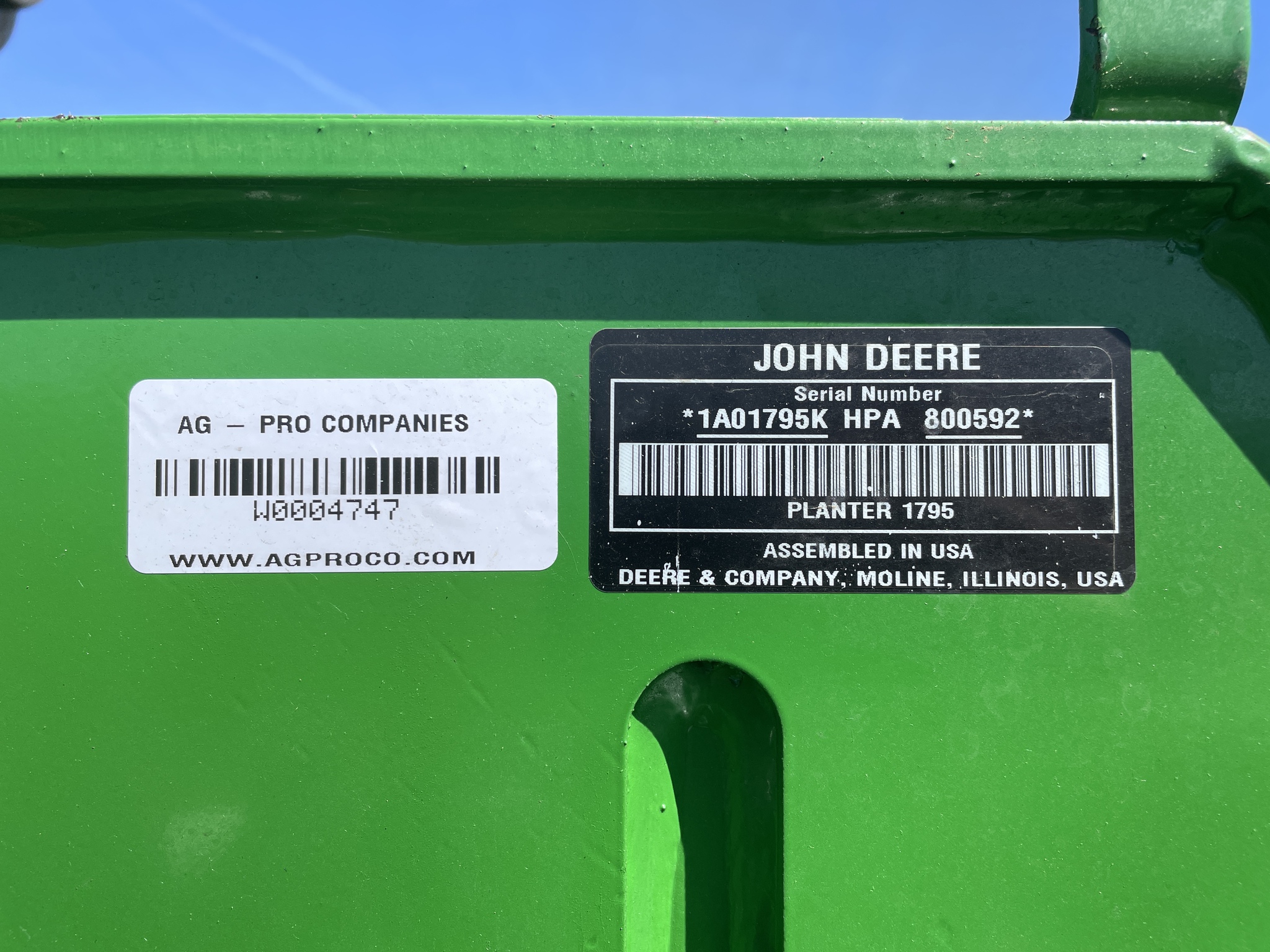 2023 John Deere 1795 Image 19