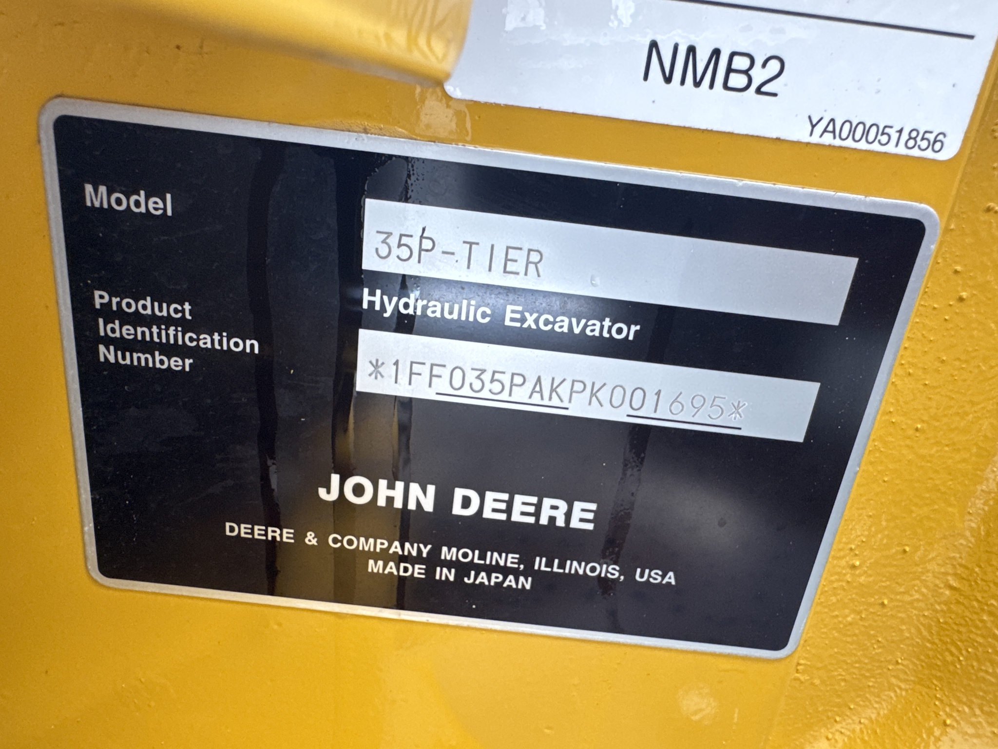 2024 John Deere 35 P Image 30