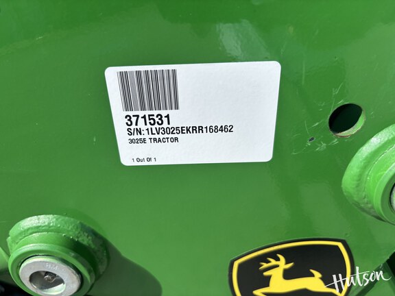 Photo of 2024 John Deere 3025E