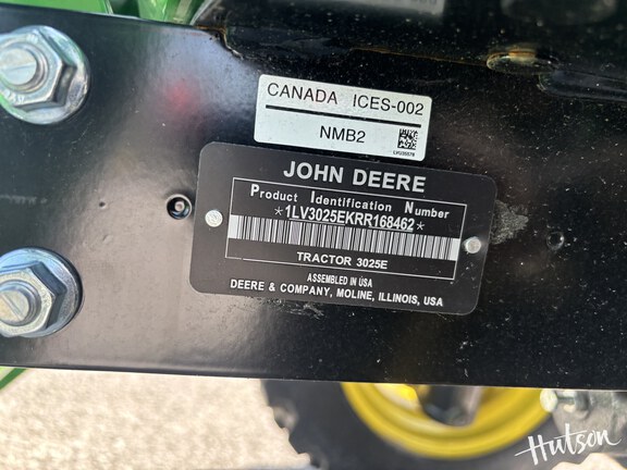 Photo of 2024 John Deere 3025E