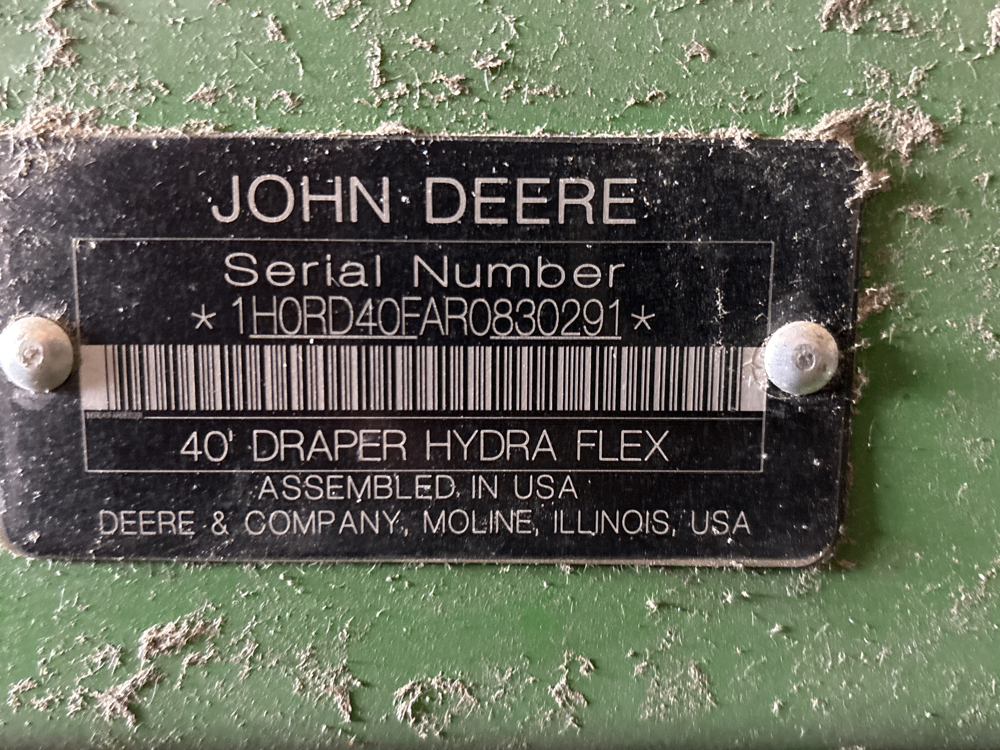 Used 2024 John Deere RD40F Combine Platforms at Koenig Equipment in Anna, OH - PhotoXL8