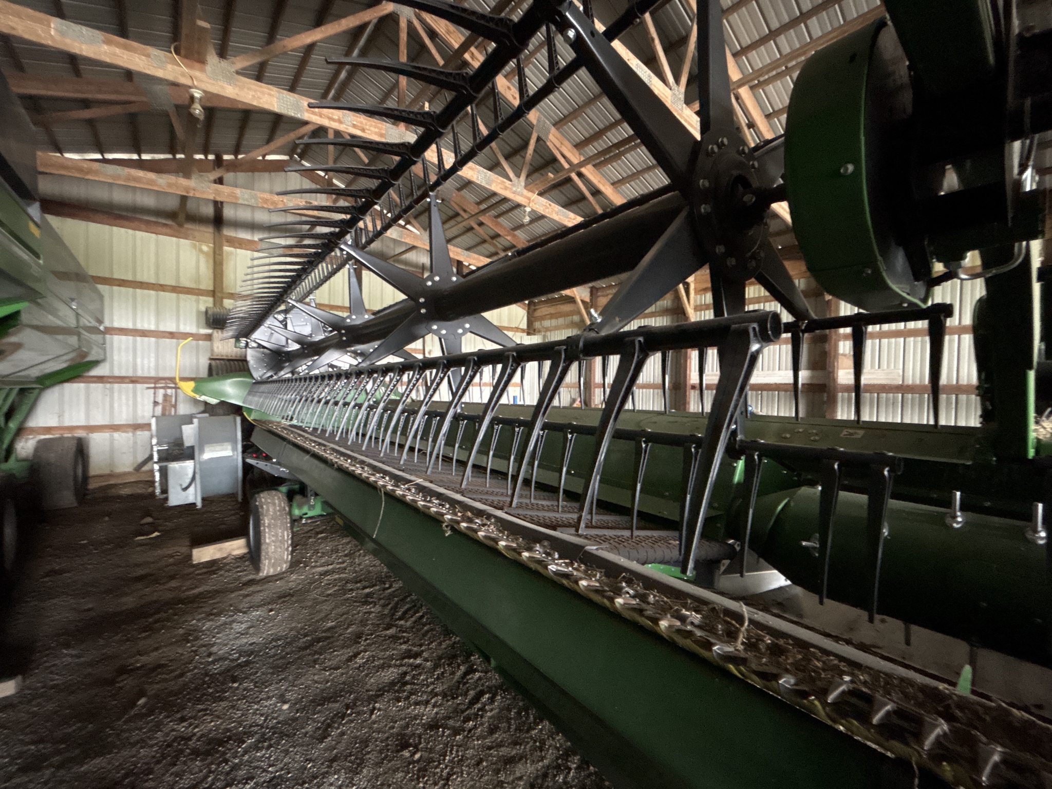 Used 2024 John Deere RD40F Combine Platforms at Koenig Equipment in Anna, OH - PhotoXL2