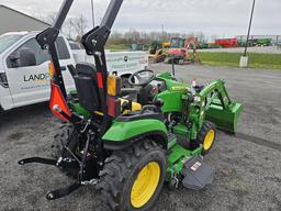 Tractor - Compact Utility For Sale 2023 John Deere 2025R , 25 HP