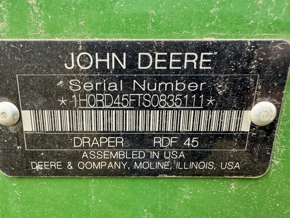 2025 John Deere RDF 45 - Photo10