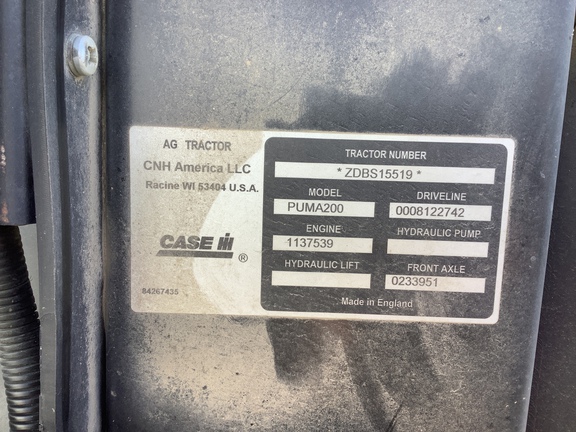 Photo of 2011 Case IH Puma 200