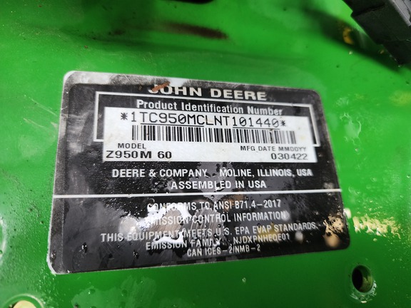 2022 John-Deere Z950M