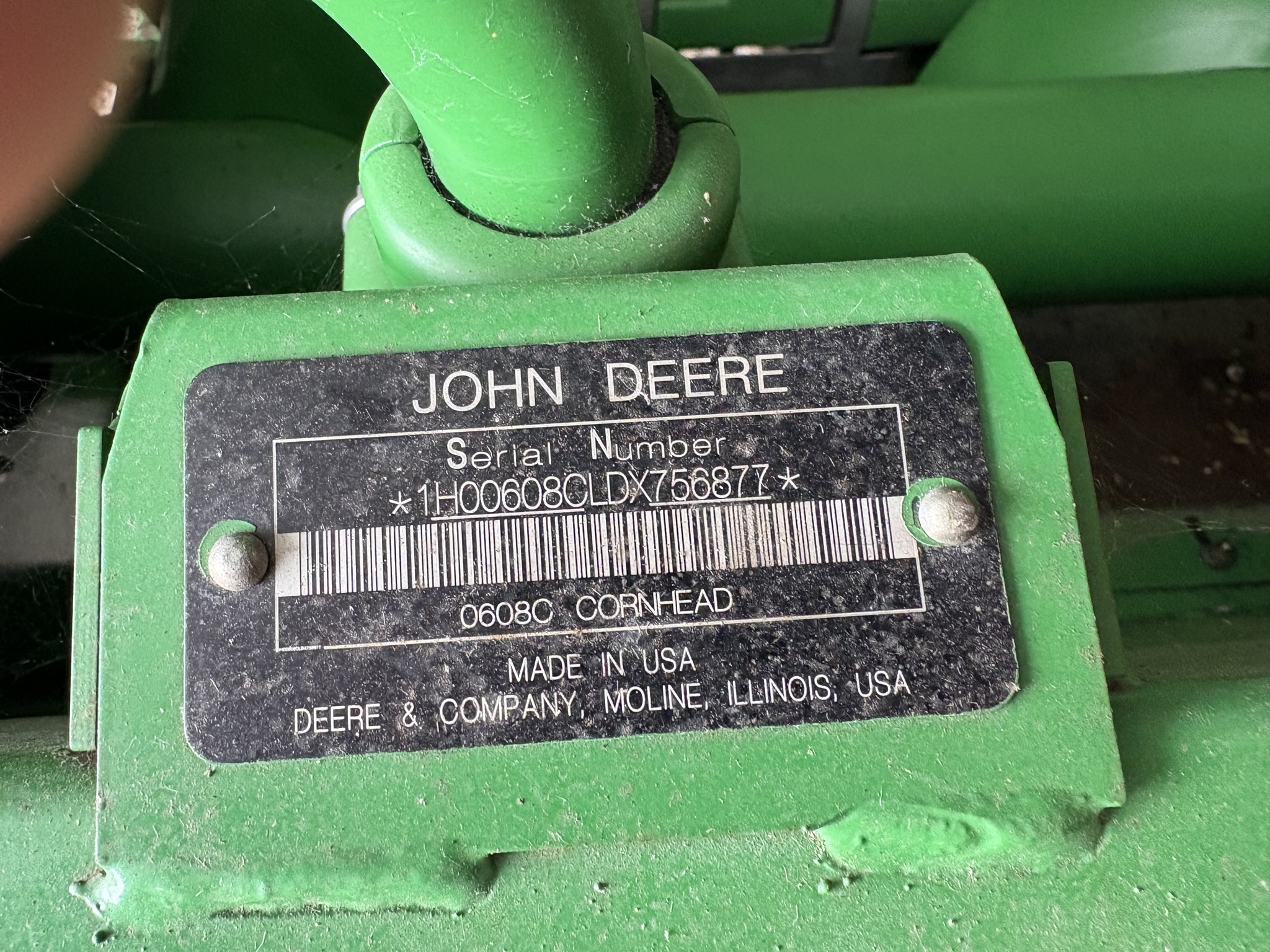 2013 John Deere 608C Image 10
