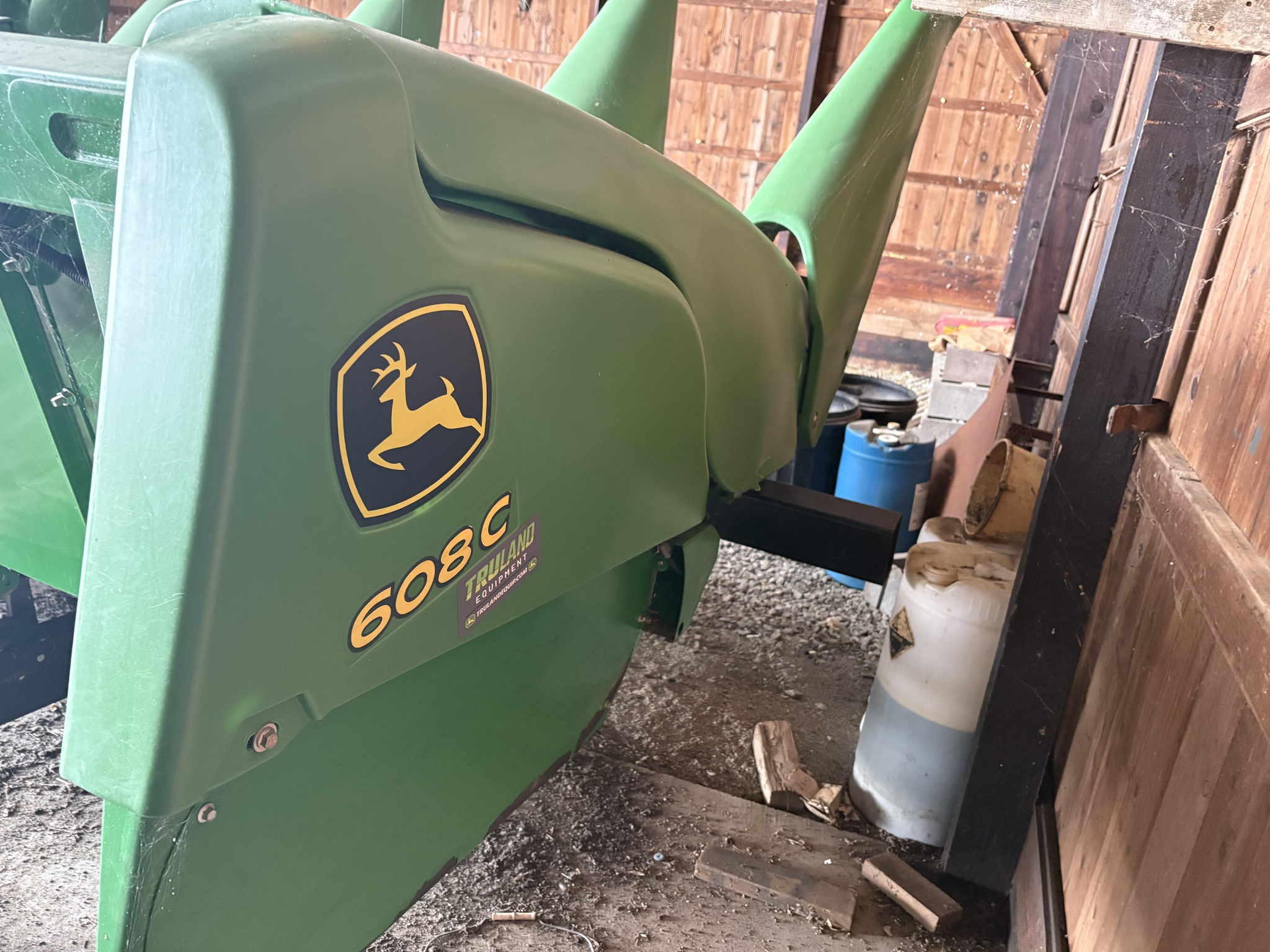 2013 John Deere 608C Image 6