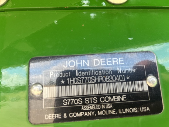 2024 John Deere S770 - Photo41