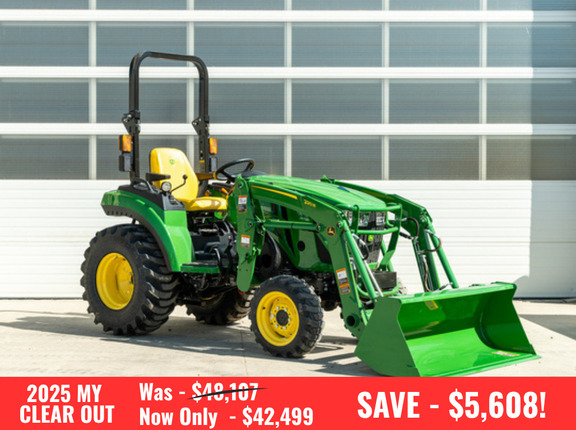  John Deere 2032R Tractor + Loader