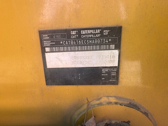2017 CAT 416E-3