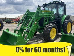 Tractor - Utility For Sale 2024 John Deere 6110M , 110 HP