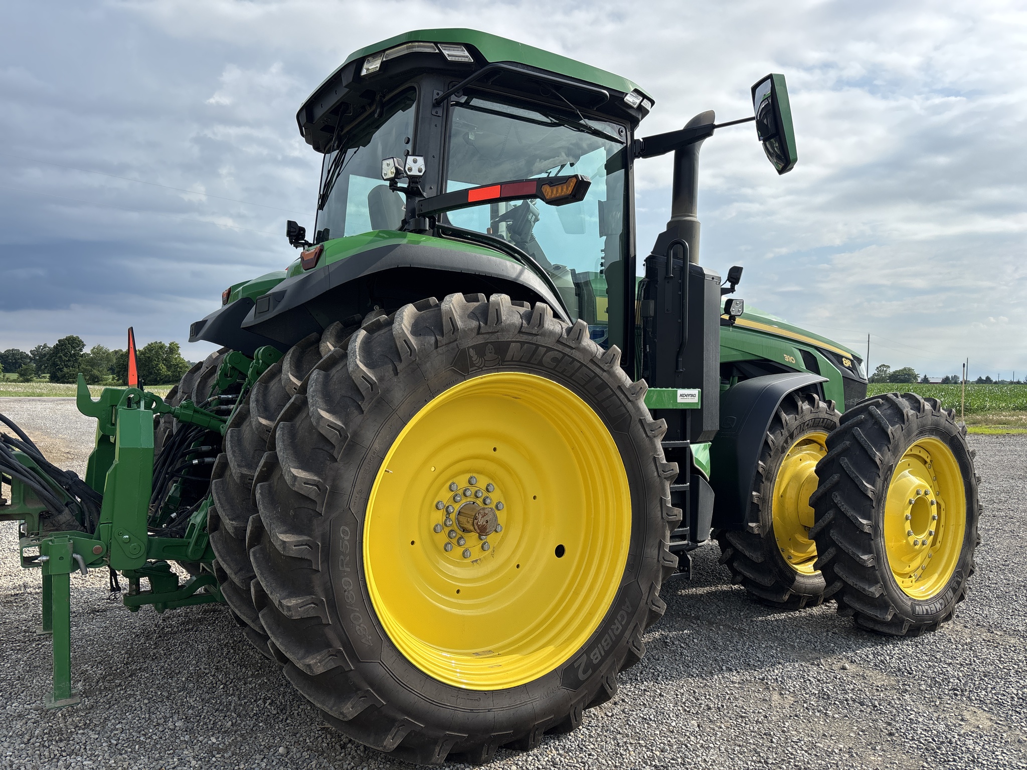 Used 2026 John Deere 8R 310 Row Crop Tractors at Koenig Equipment in Urbana, OH - PhotoXL2