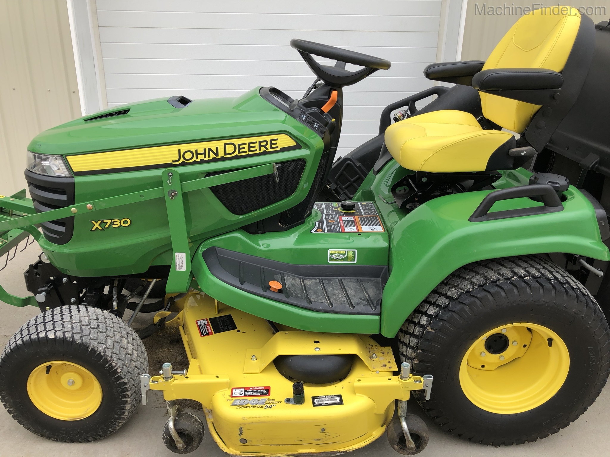 Equipment Details 2015 John Deere X730