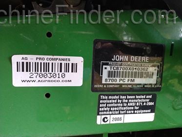 2006 John Deere 8700 Image 8