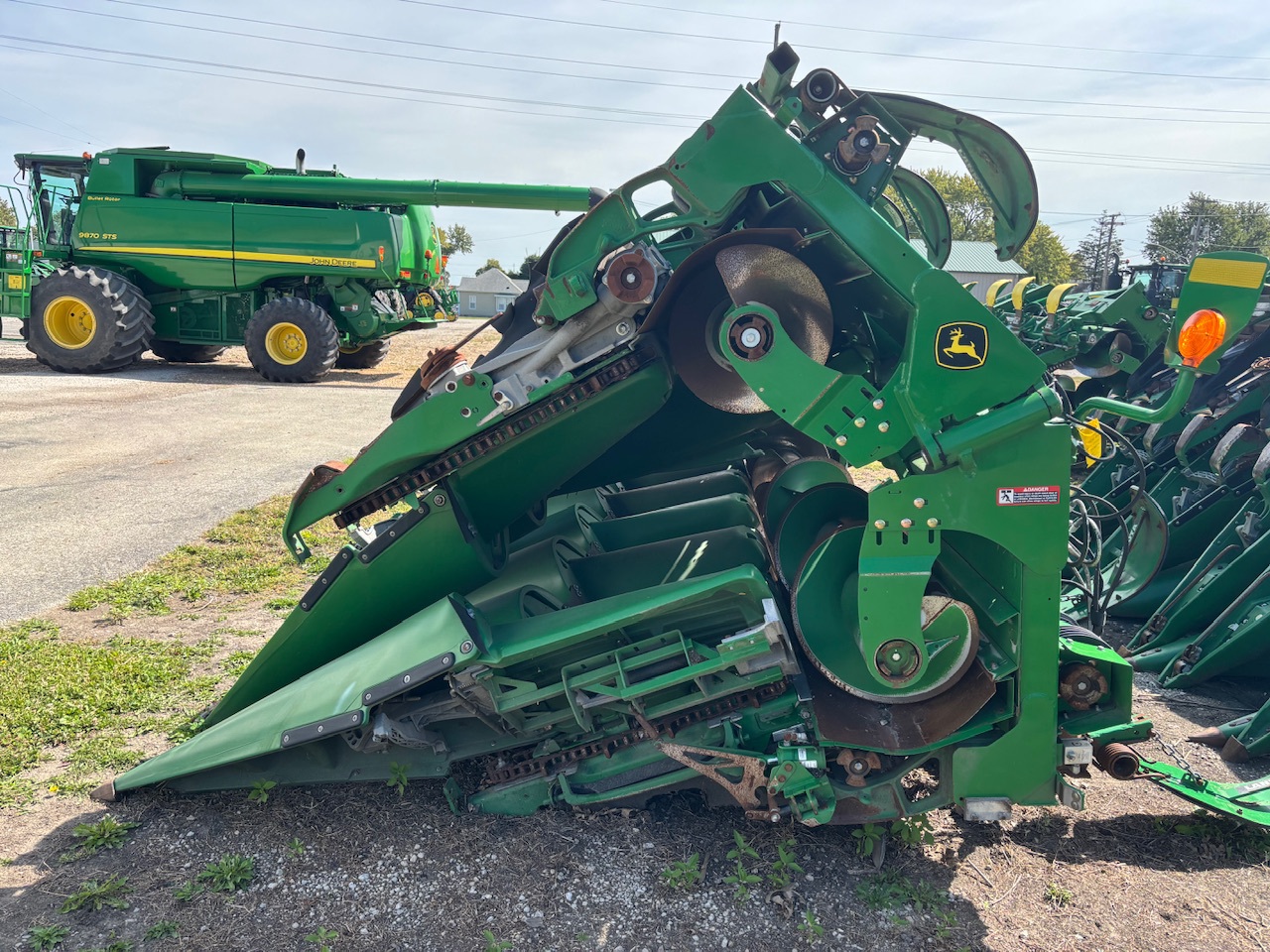  2019 John Deere 712FC StalkMaster at Heritage Tractor in Pontiac, IL