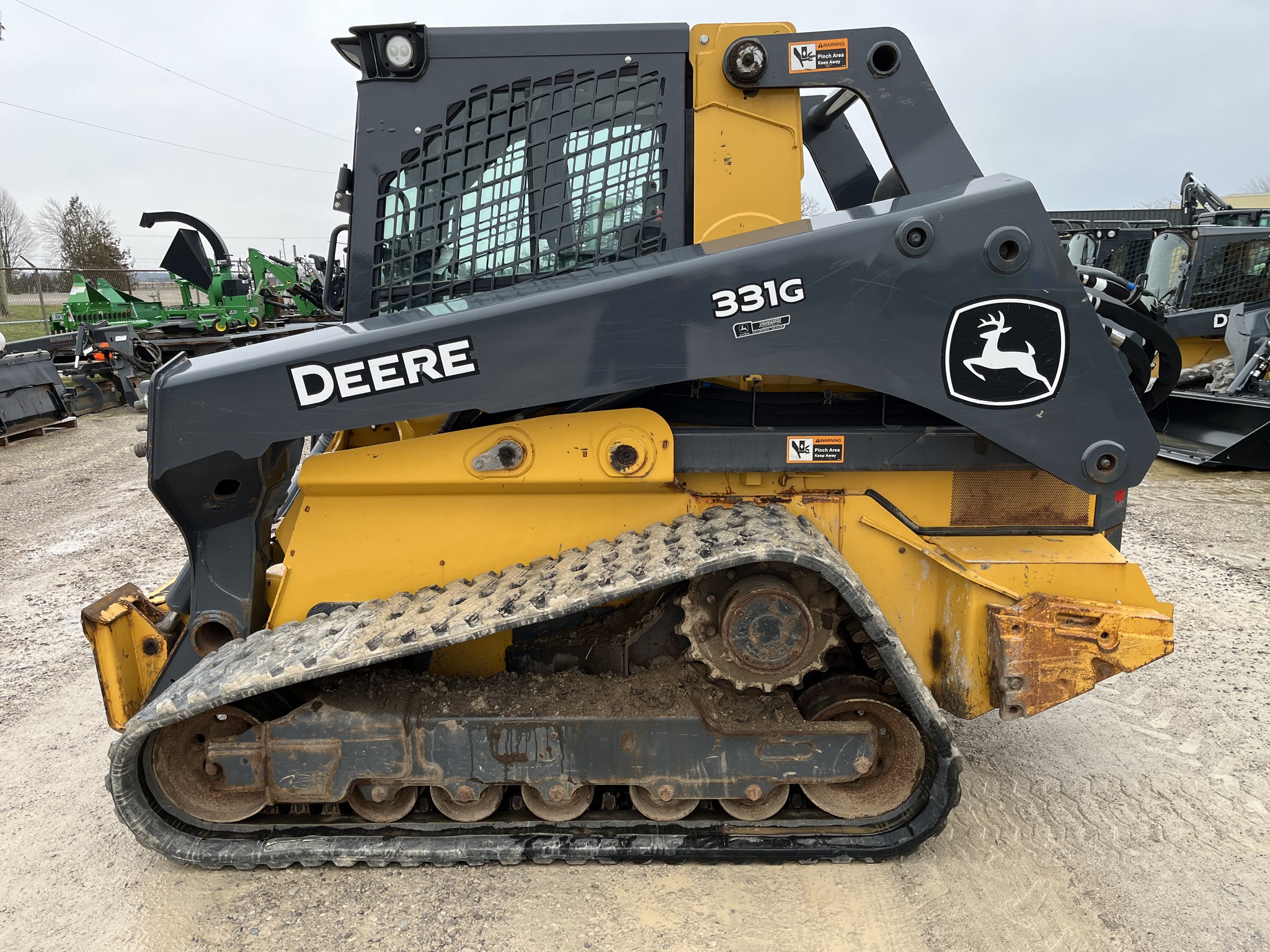 2021 John Deere 331G Compact Track Loaders